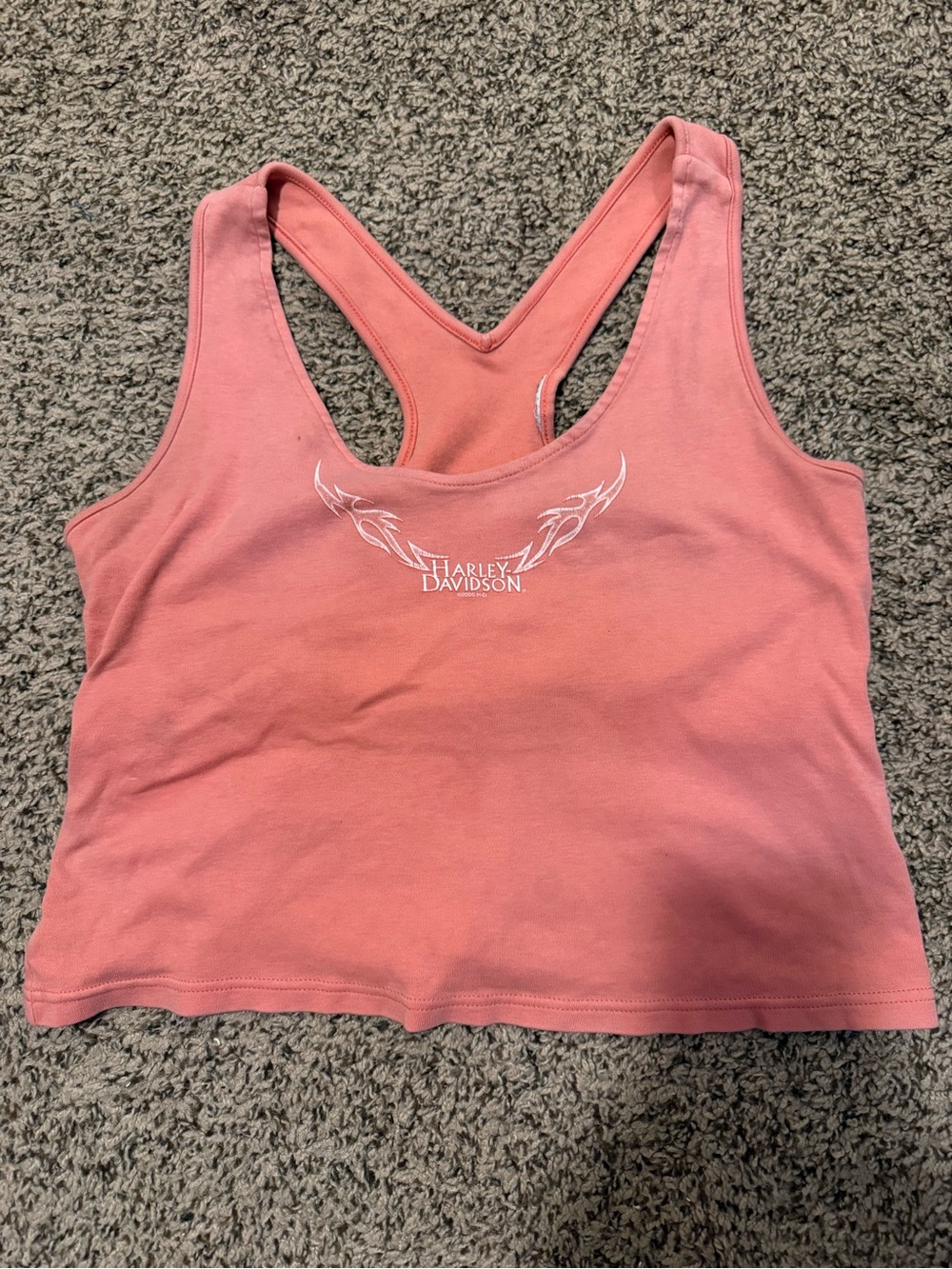 Harley-Davidson Coral Racerback Tank